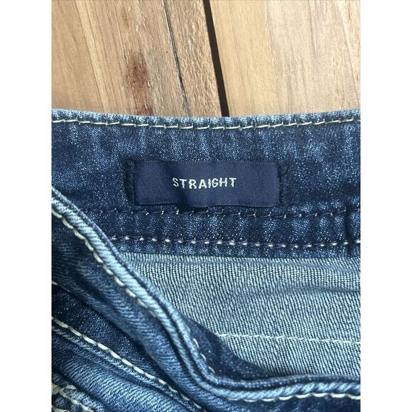 Women's Vigoss Classic Fit W27 L32 Jeans EUC Blue Straight  Ultra Low Rise - Picture 6 of 11